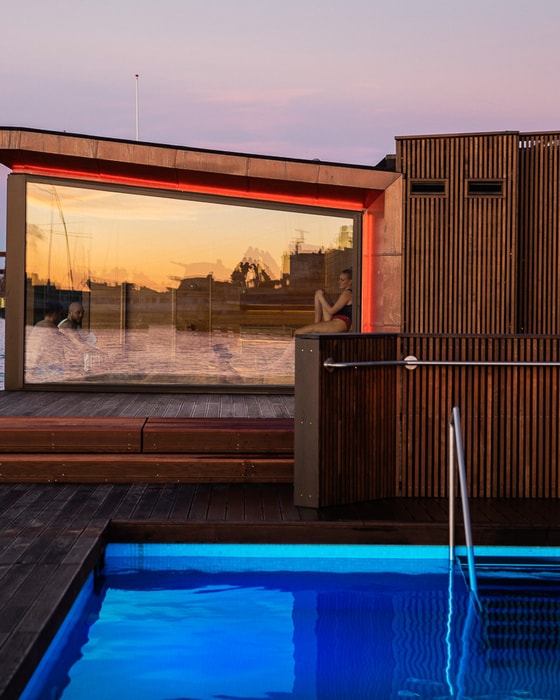 Saunagus hos Glaecier - Open Gus