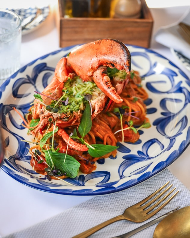 4-retters italiensk gastronomi og vinmenu hos Como billede 5