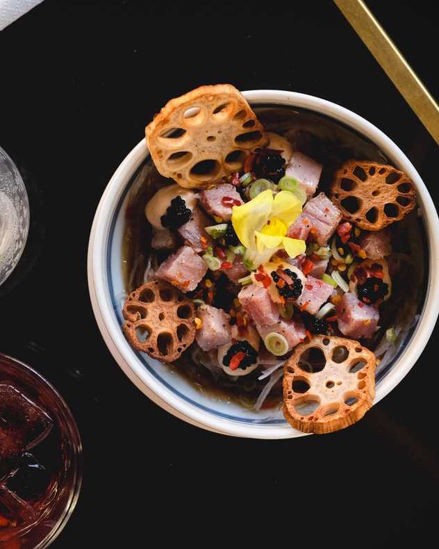 Fine-dining fiske- og skaldyrsmenu hos Lorraine | 4 serveringer billede 5