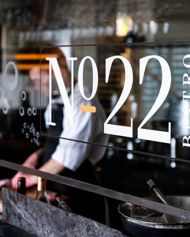 2-retters menu på No. 22 Bistro - Udsøgt gastronomi og udsigt over Rungsted Havn billede 3