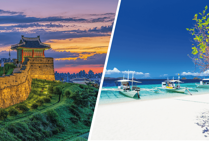 Drømmerejse til Sydkorea og Filippinerne