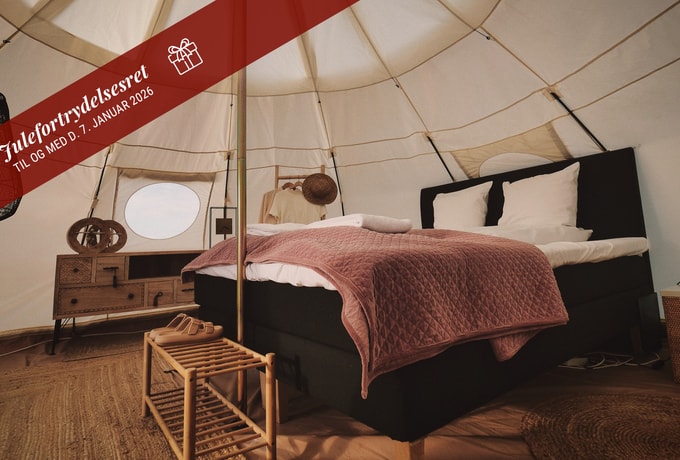 Glamping på Samsø Badehotel