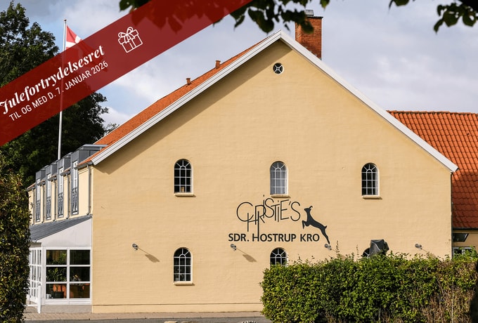 Gourmetophold på Christie's Sdr. Hostrup Kro