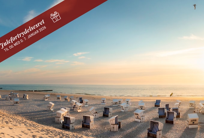 Kommandørgården på Rømø inkl. udflugt til Sild