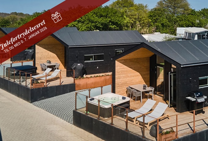 NYHED: Luksus feriehus med spa og havudsigt