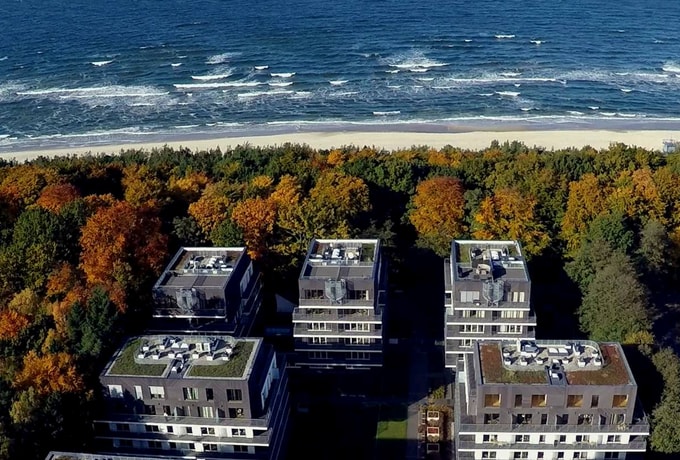 Miniferie ved den polske kyst