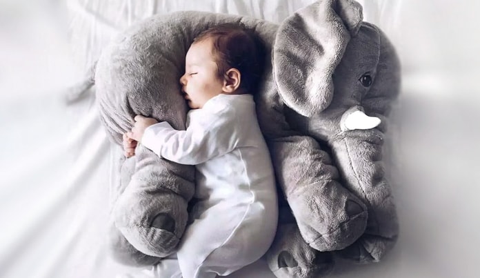 Elefant-krammebamse 