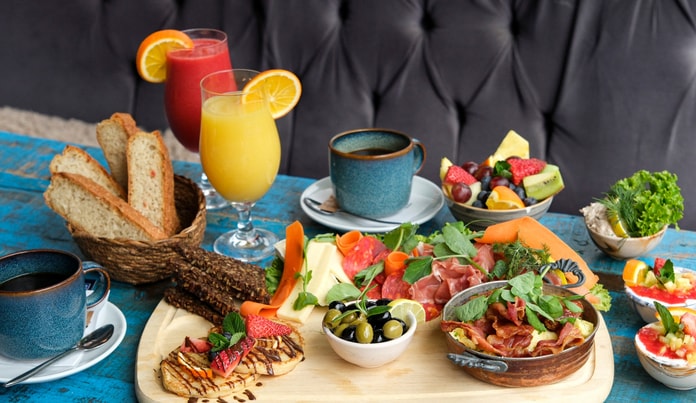 Tapas-Brunch hos Cafe Kaleidoskop, Peter Bangs Vej