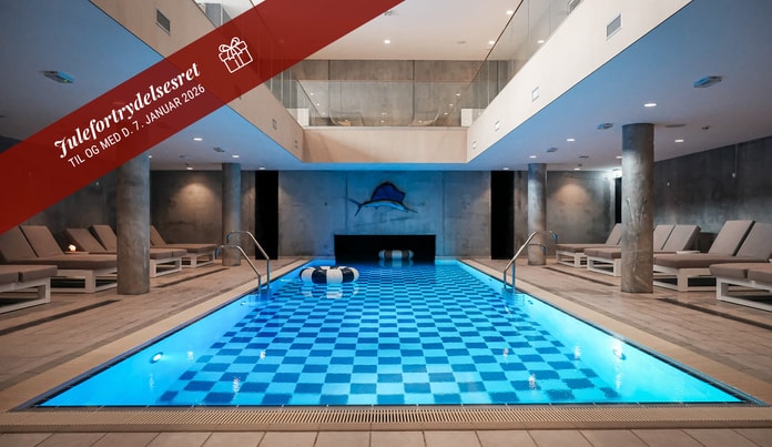 Spa, Frokost, Sødt & Hamp handske på Hotel de Ville i Gilleleje