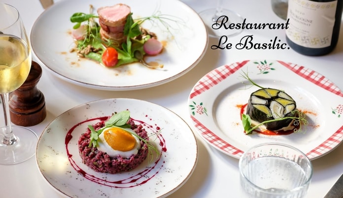 Valgfri 3-retters hos Le Basilic 