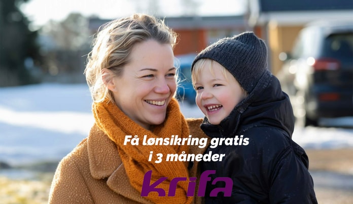 Gratis Lønsikring i 3 Måneder - Krifa