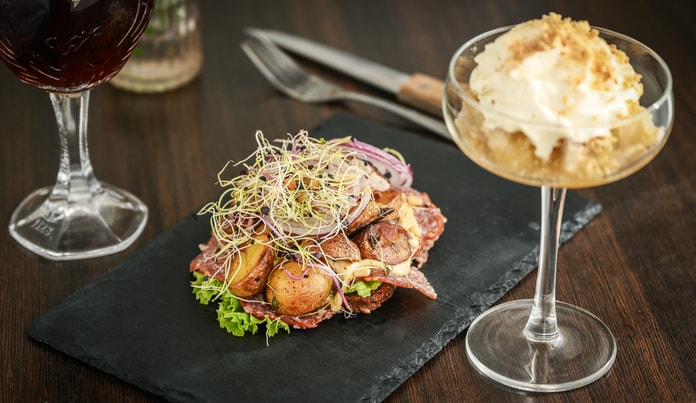 Luksus Smørrebrød + Dagens Dessert