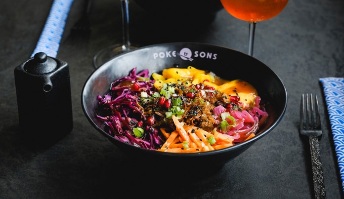Valgfri Bowl/Bao Buns fra Poké & Sons