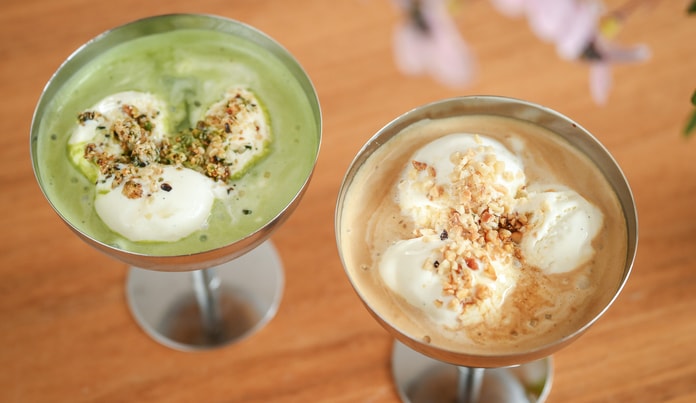 Affogato for 2 hos Kær Kaffebar