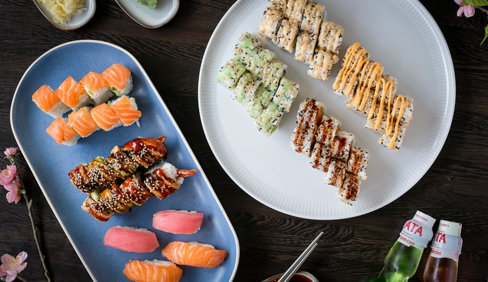 Sushimenuer 40/52 stk. - Vanløse