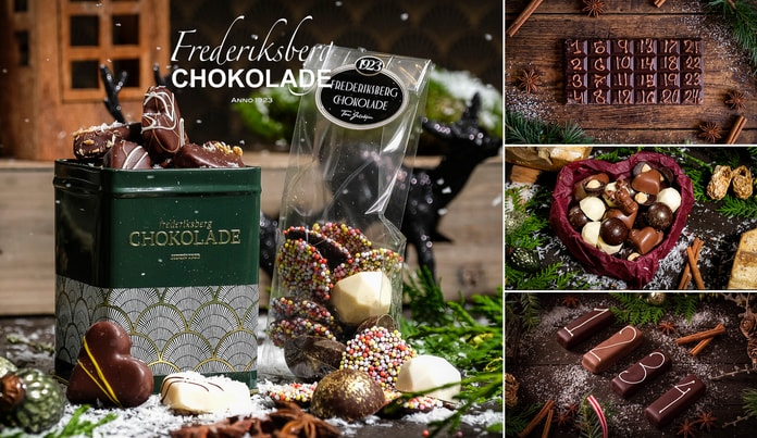 Julens chokoladefavoritter fra Frederiksberg Chokolade