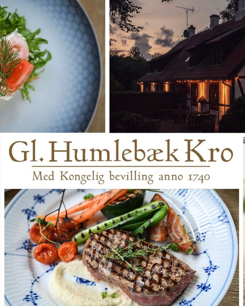 Favoritmenu på Gl. Humlebæk Kro