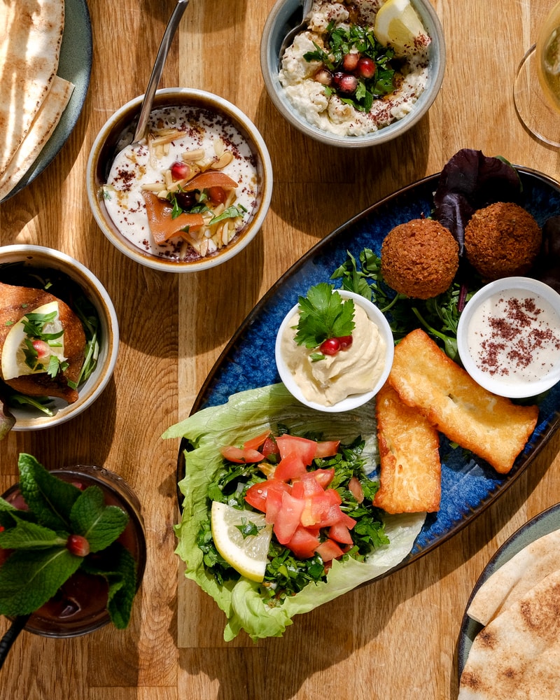 Sufra: 7-retters hjemmelavet mezze hos autentisk libanesisk restaurant