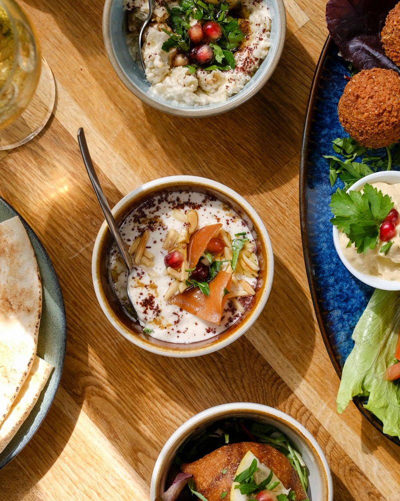 Sufra: 7-retters hjemmelavet mezze hos autentisk libanesisk restaurant