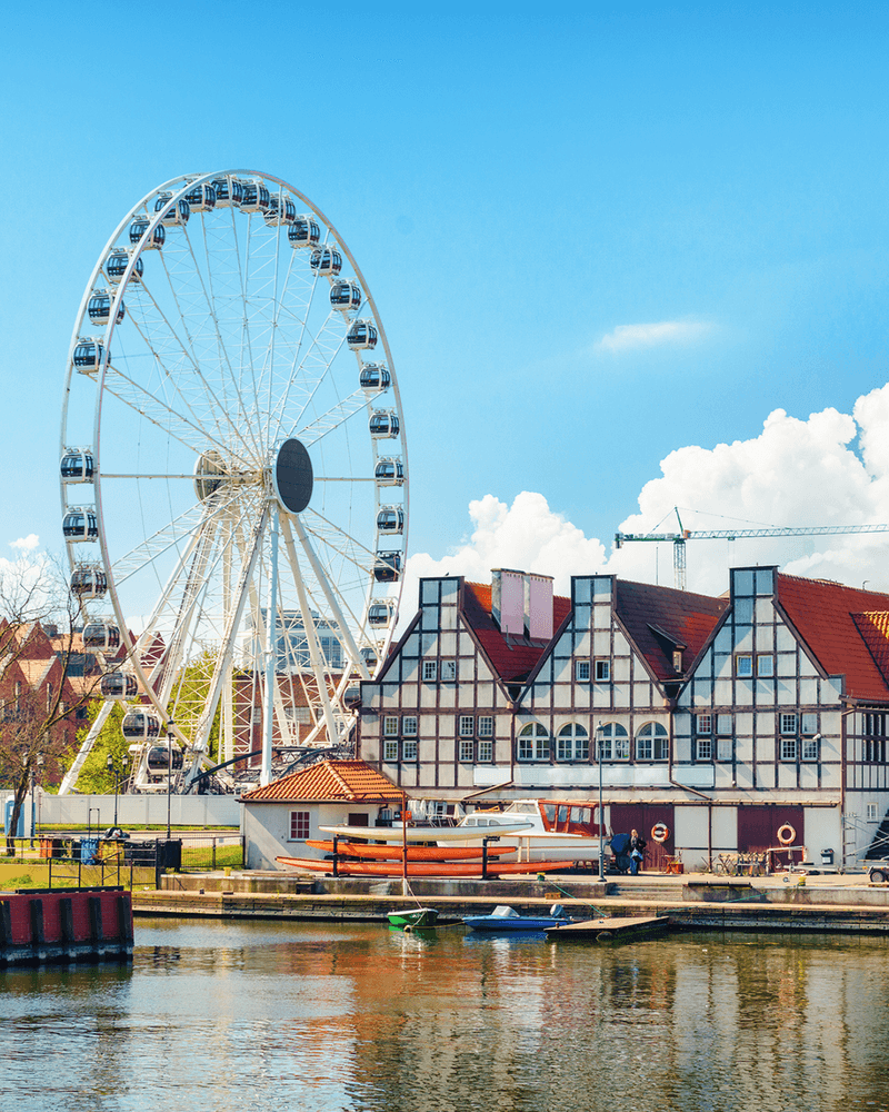 Bo på luksushotel i Gdansk