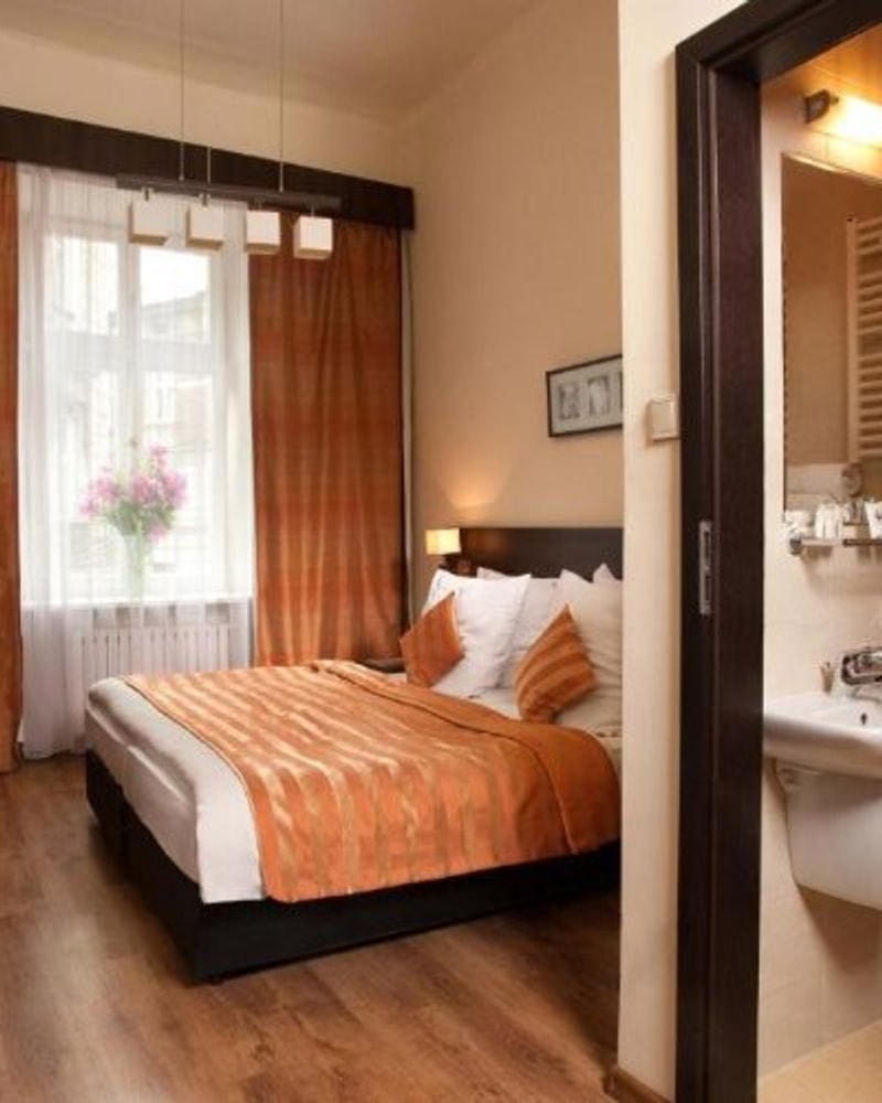 Flot hotel i det jødiske kvarter i Krakow