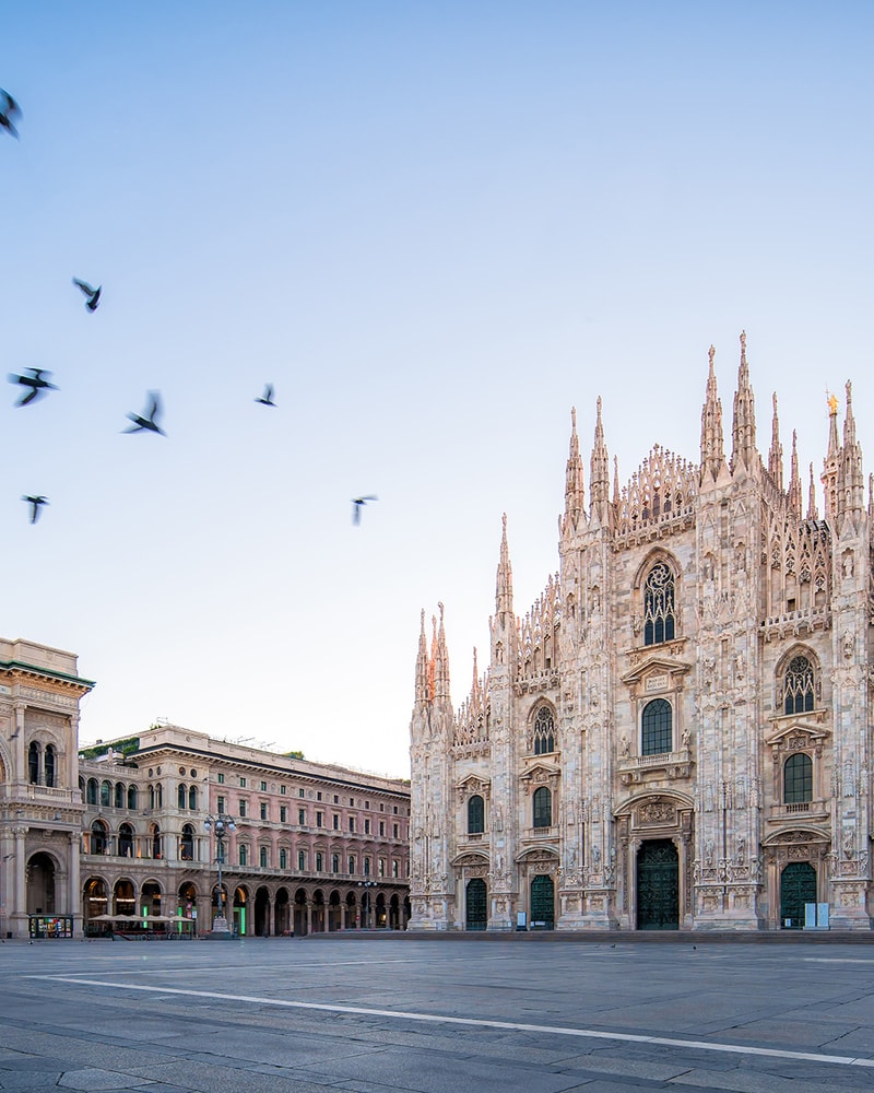 Bo centralt i Milano