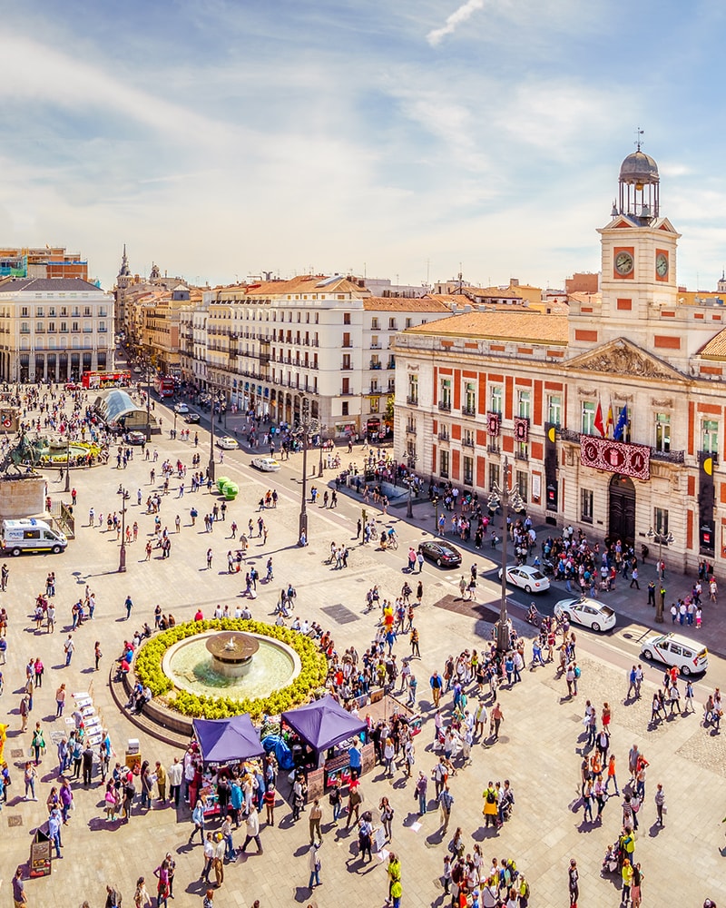 Rejs til Spaniens hovedstad: Madrid