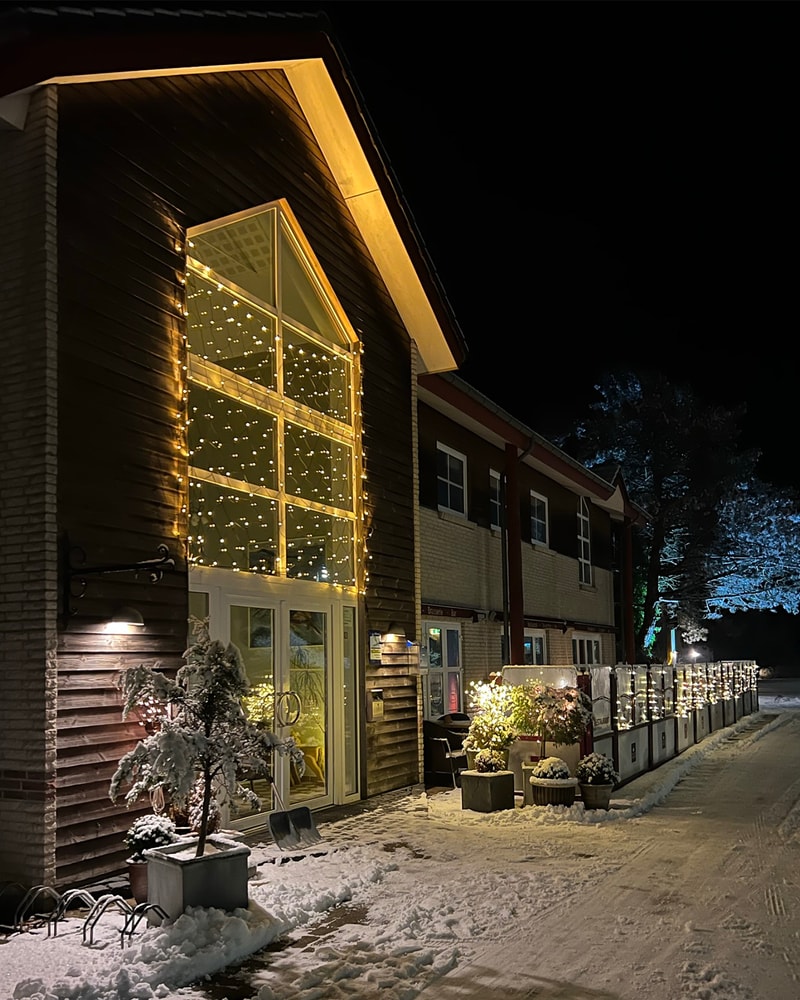 Julefrokostophold på kommandørgården på Rømø