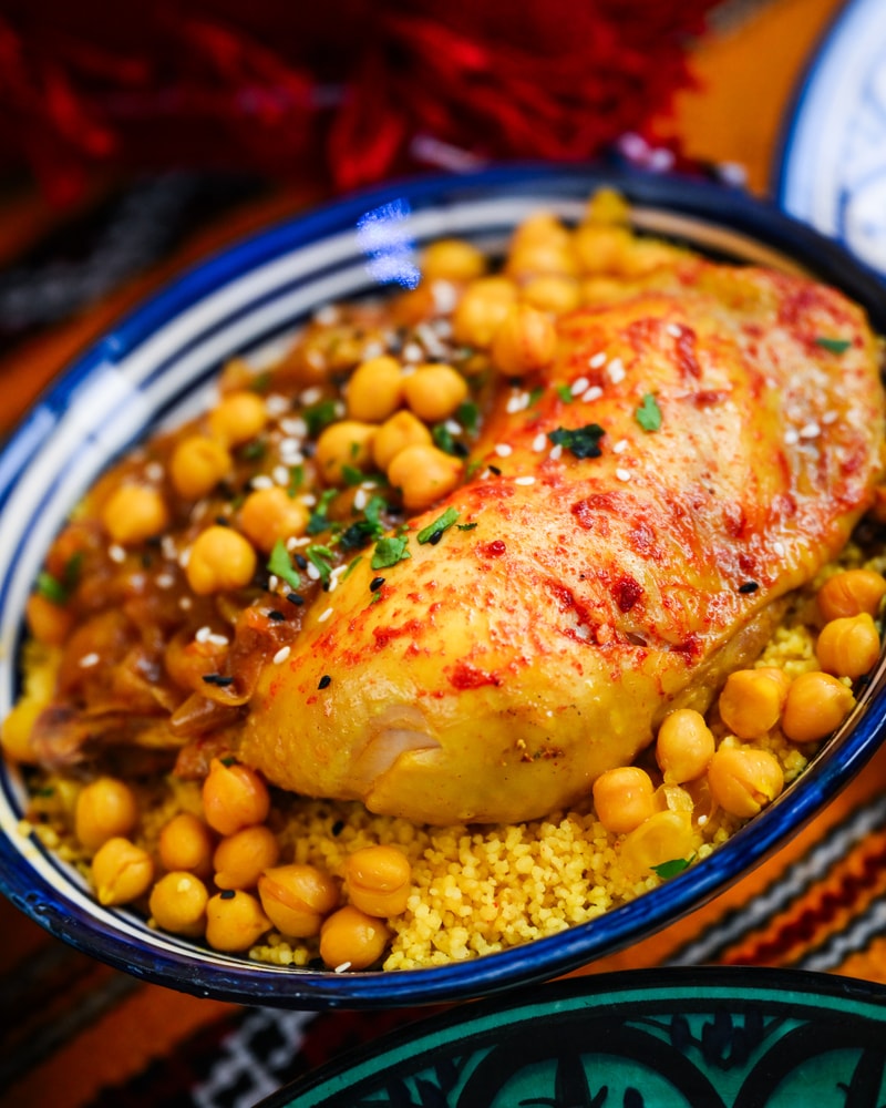 Prøv ægte Marrokansk Streetfood - 50 % på hele madkortet hos The Moroccan Recipe