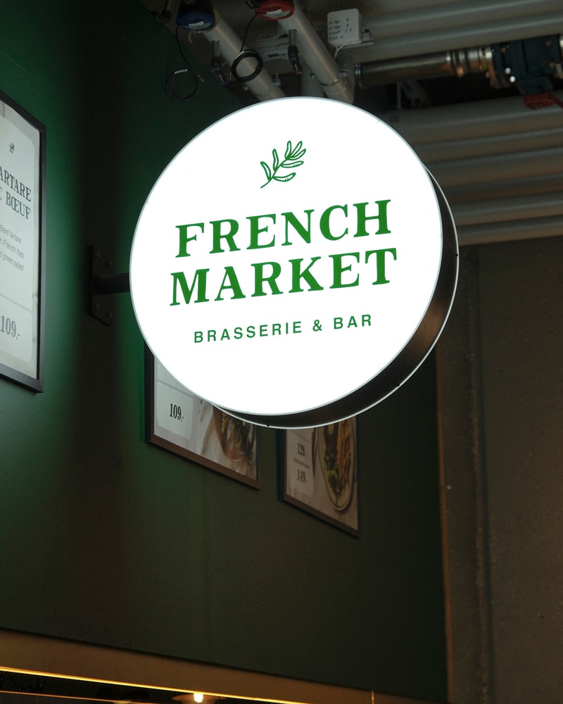 Frit valg på alt hos French Market - Tivoli Food Hall & på Fisketorvet 