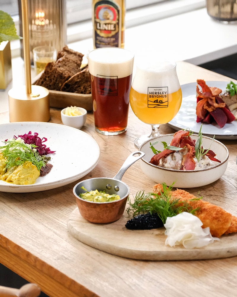 Frokost på Strandmøllekroen i Klampenborg