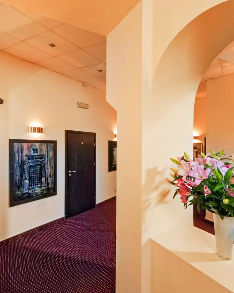 Flot hotel i det jødiske kvarter i Krakow