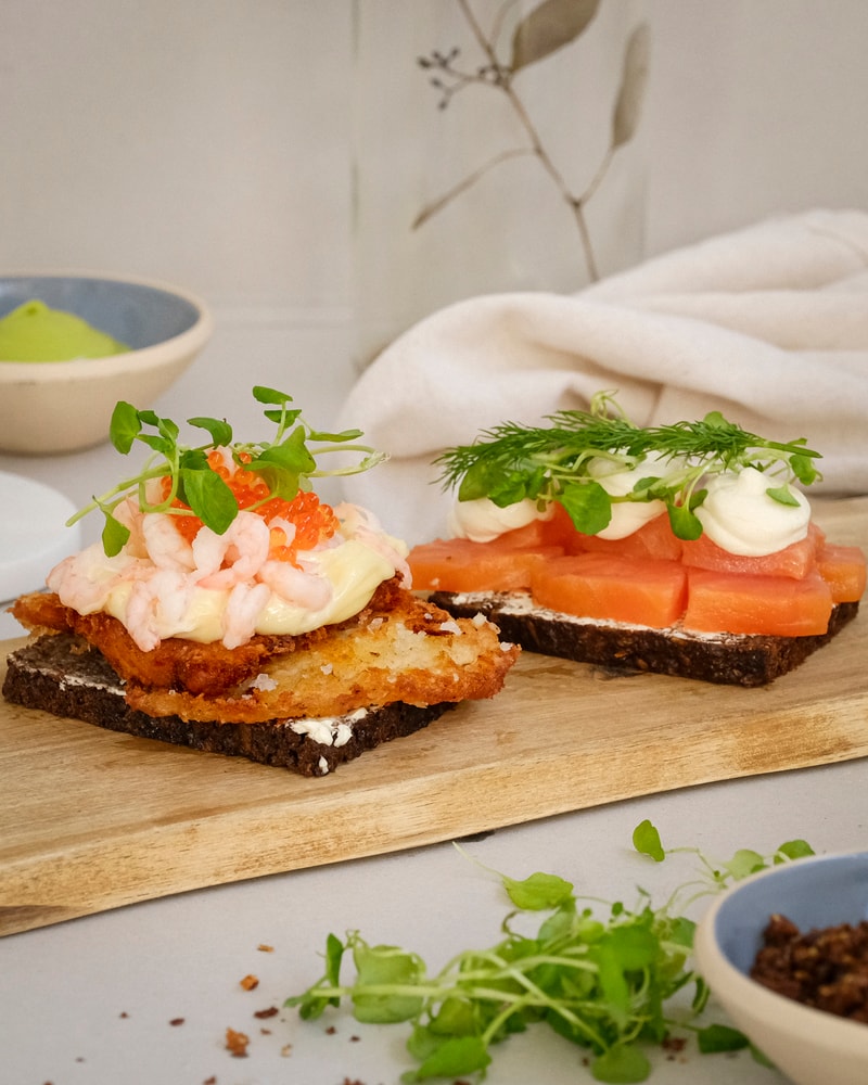 Smørrebrødsvidundere fra Danish Minies - smag landets mest elegante smørrebrød