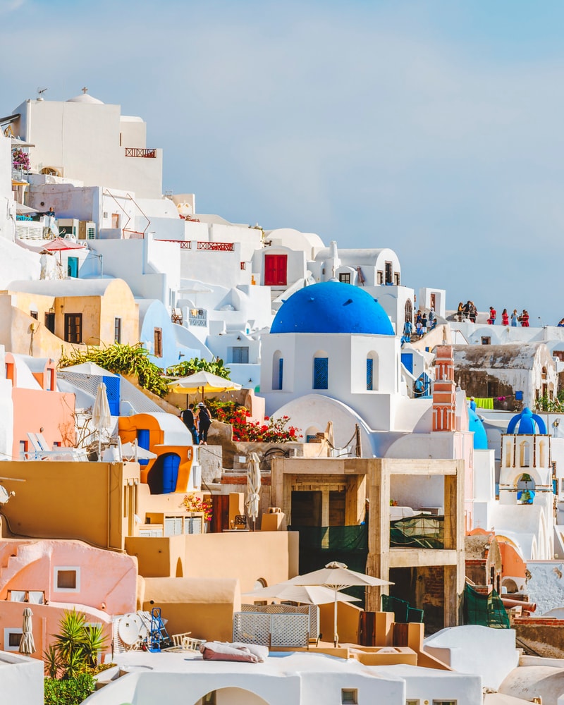 Santorini med Apollo