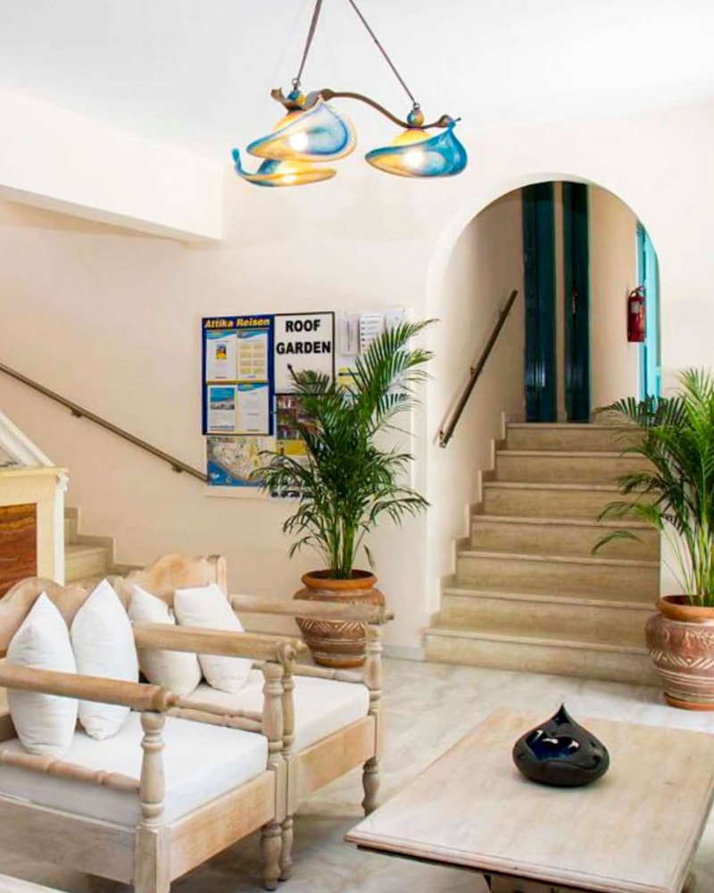 Santorini med Apollo