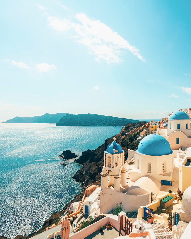 Santorini med Apollo
