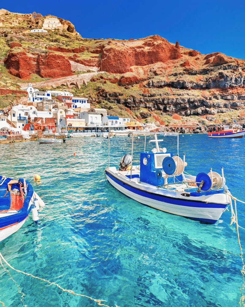 Santorini med Apollo