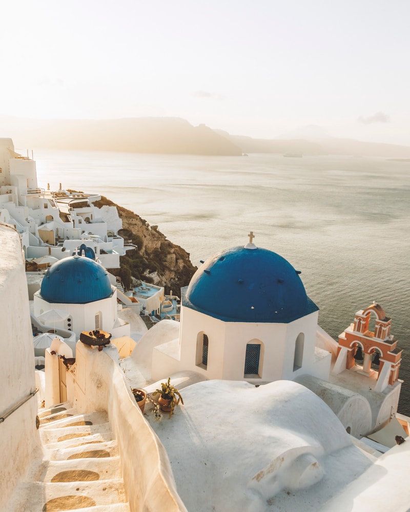 Santorini med Apollo