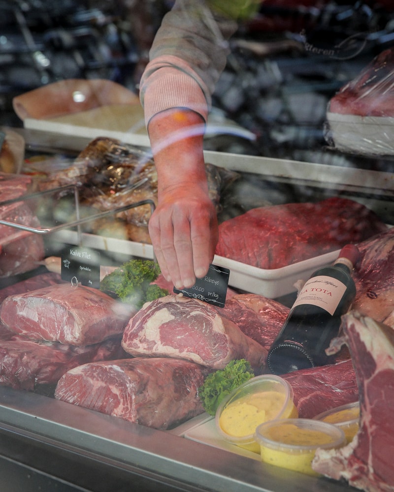 Frit valg på ALT hos Slagteren ved Værnedamsvej - Alt til både Grillen & Middagsbordet