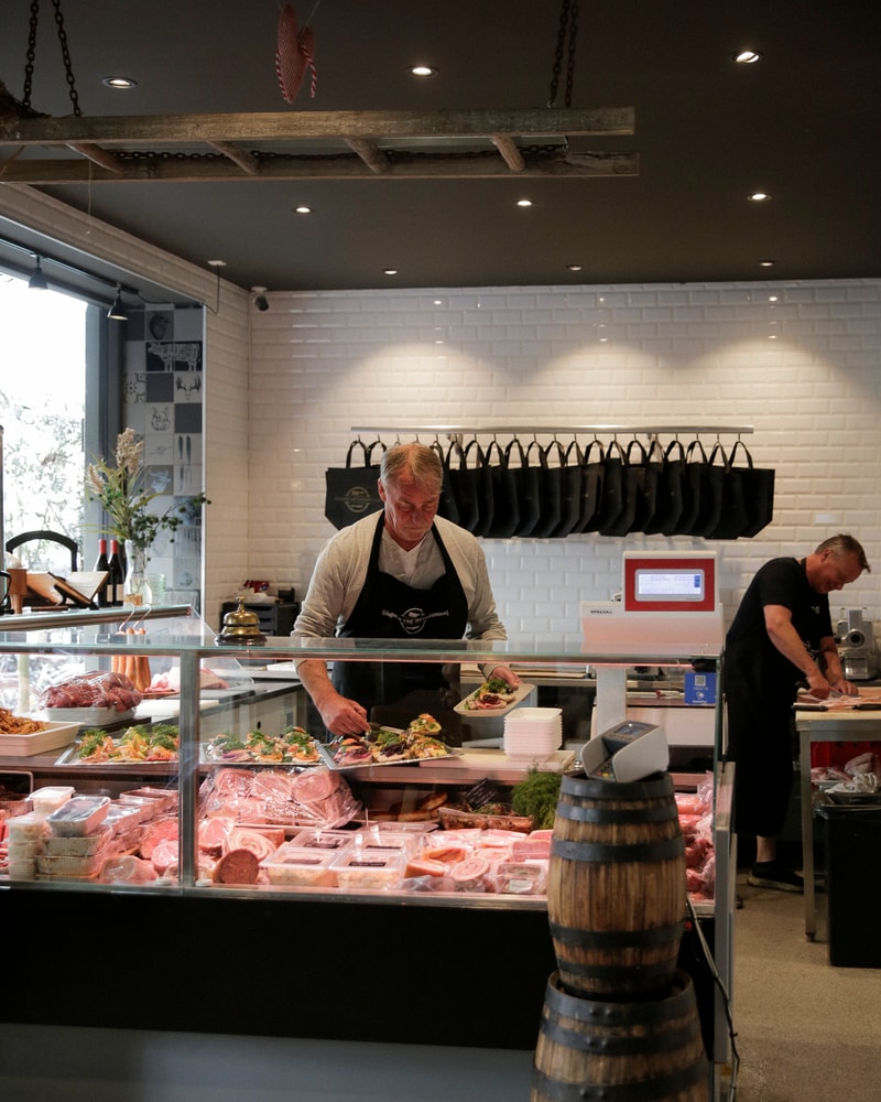 Frit valg på ALT hos Slagteren ved Værnedamsvej - Alt til både Grillen & Middagsbordet