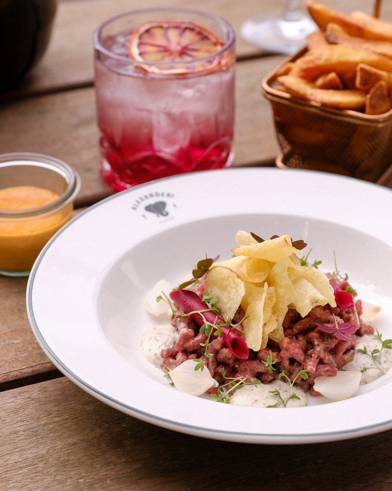 3-Retters Sommermenu hos Carlsberg Byens darling - Alexanders Bistro