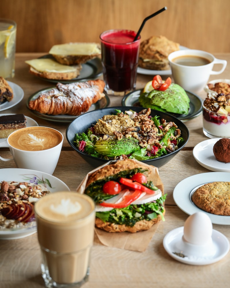 Frit Valg på Menukortet hos Shabaz Kaffebar - 100 % Hjemmelavet. Hver Eneste Dag