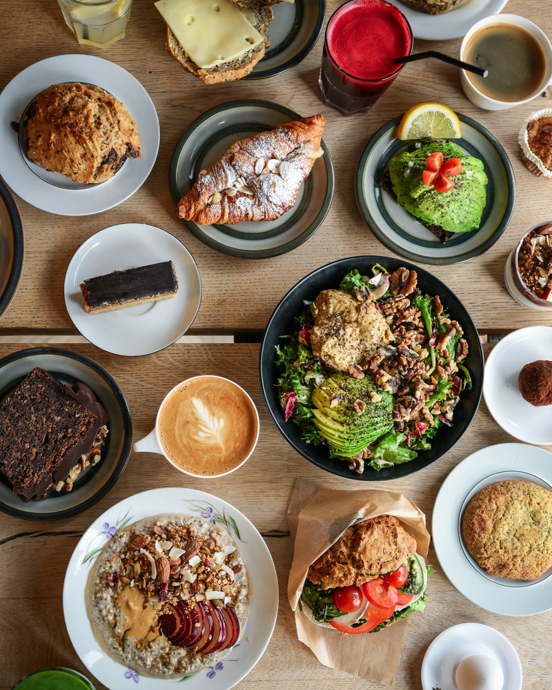 Frit Valg på Menukortet hos Shabaz Kaffebar - 100 % Hjemmelavet. Hver Eneste Dag