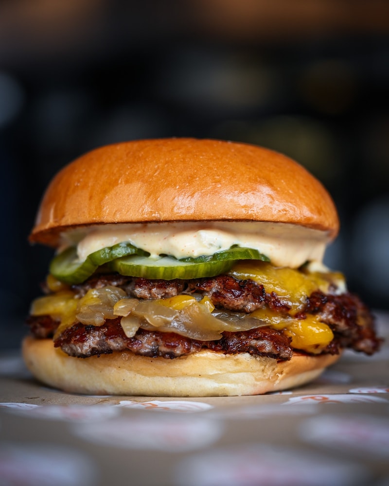 Valgfri Burger hos POP's Diner - Sommerens Bedste Burger under Buen