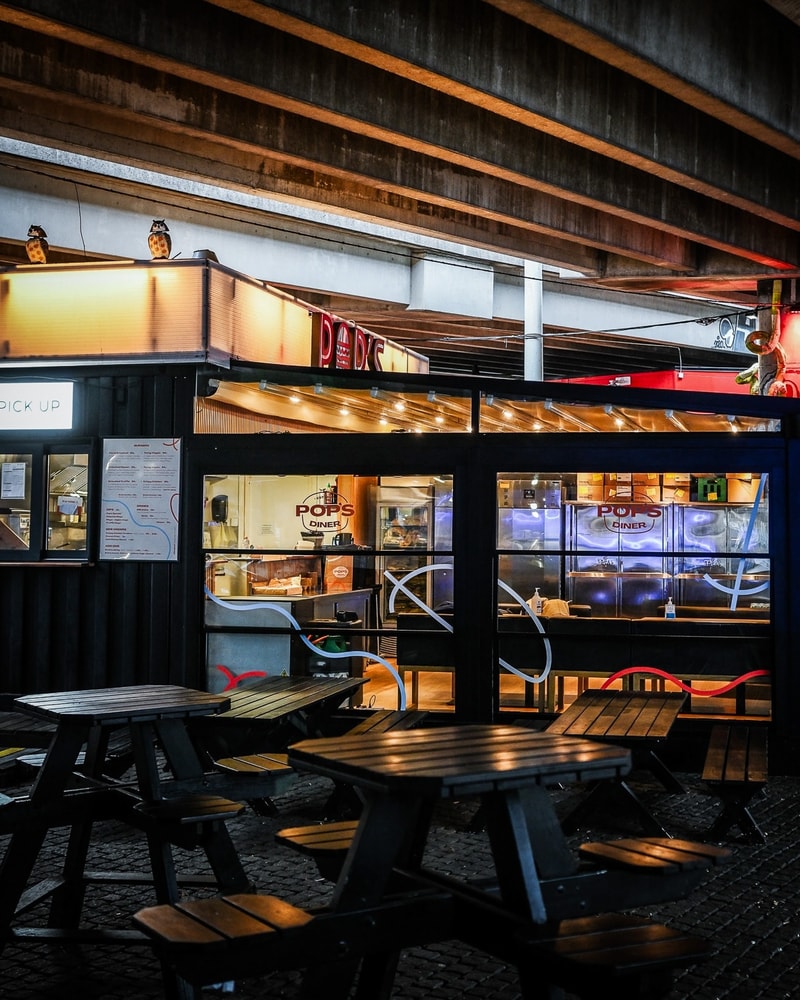 Valgfri Burger hos POP's Diner - Sommerens Bedste Burger under Buen
