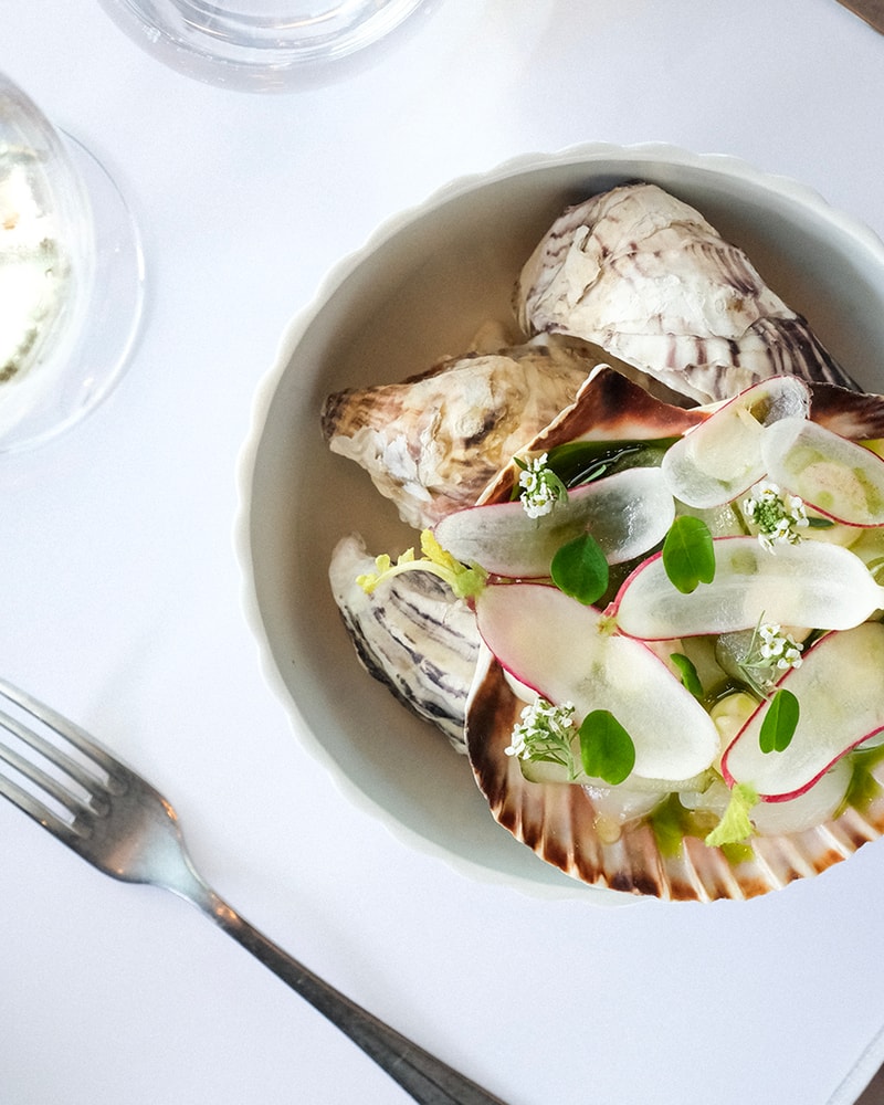 Aftenmenu på nyåbnede Restaurant NU & DA