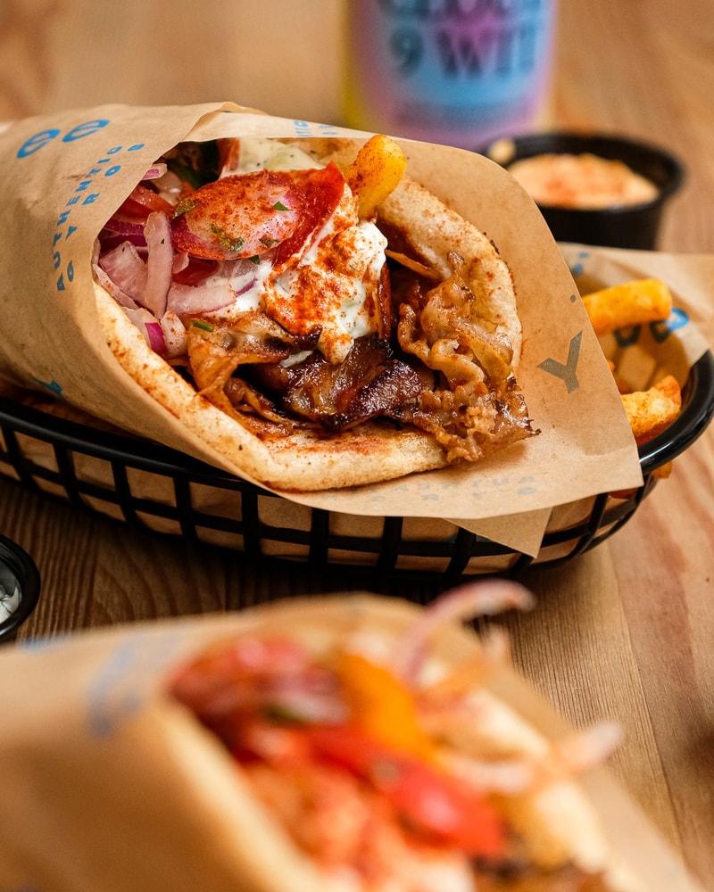 2 Gyros-combo til ½ pris hos Yeerro - Ægte Græsk Comfort Food