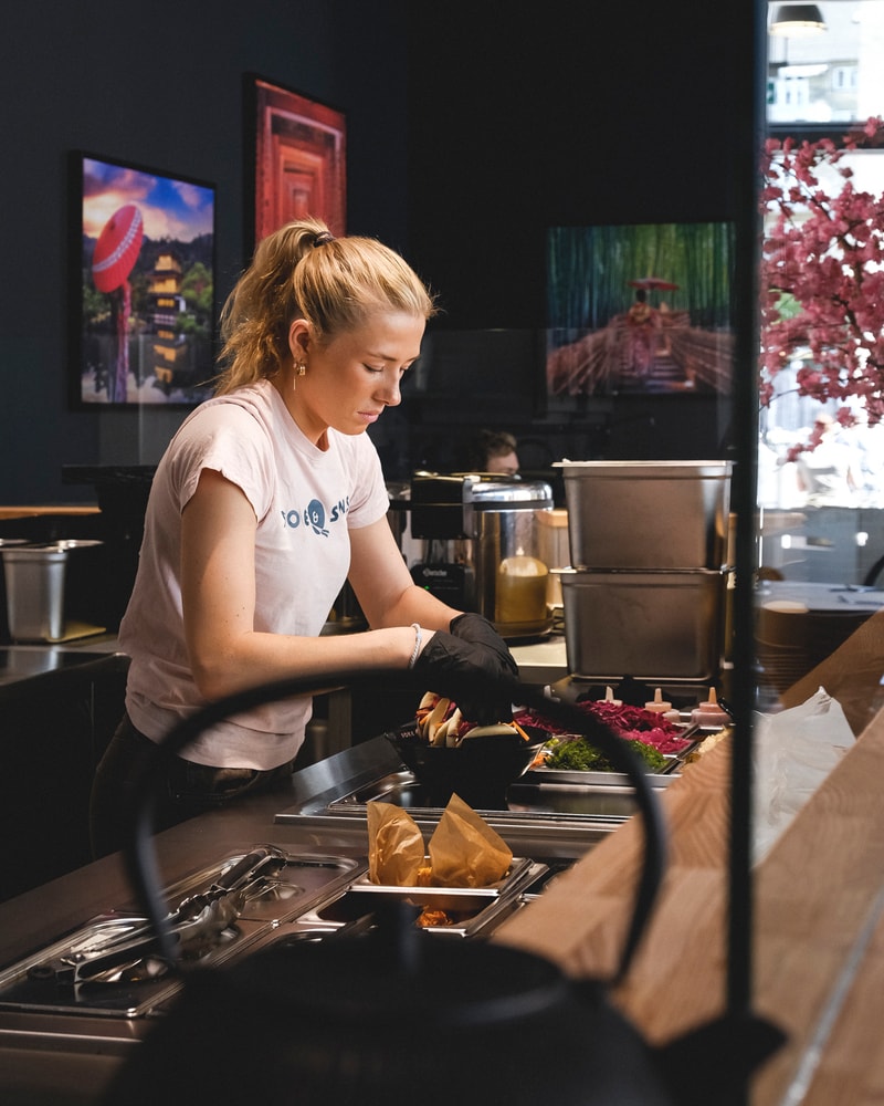 Bao Buns & valgfri drik hos Poké & Sons - Asiatisk velsmag og nordiske råvarer