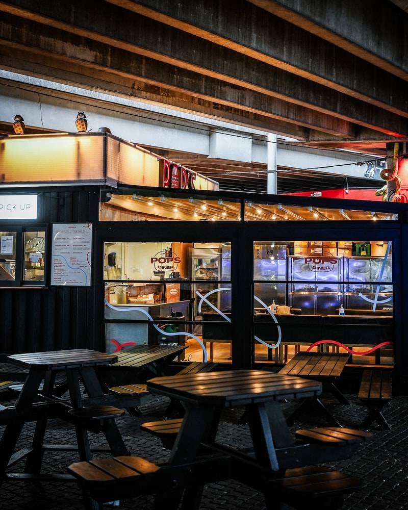 Valgfri Burger hos POP's Diner - Sommerens Bedste Burger under Buen