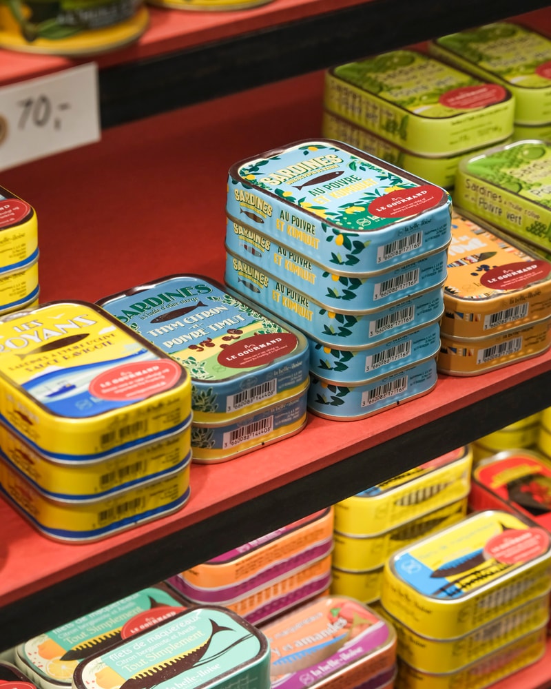 Frit valg hos Le Gourmand på Værnedamsvej - Franske Luksusvarer & Specialiteter